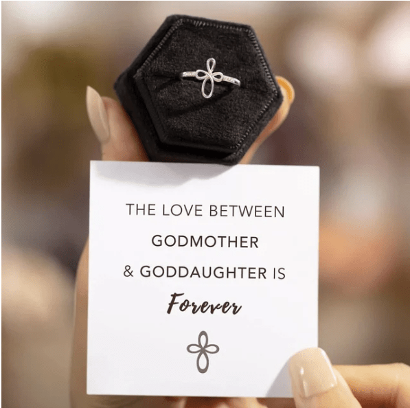 Hollow Cross Ring - Kallesia