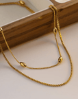 Maize Layered Necklace - Kallesia
