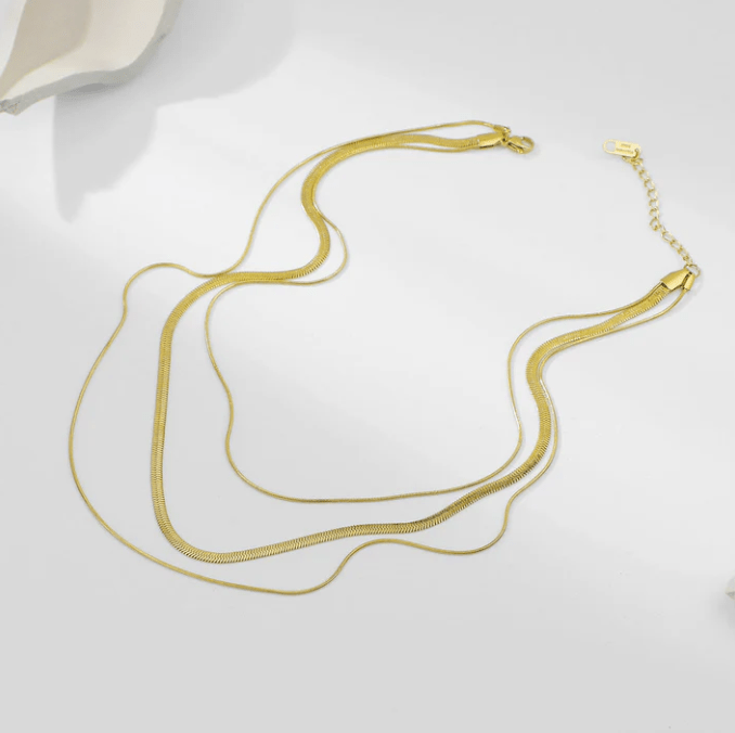 Naomi Triple Necklace - Kallesia
