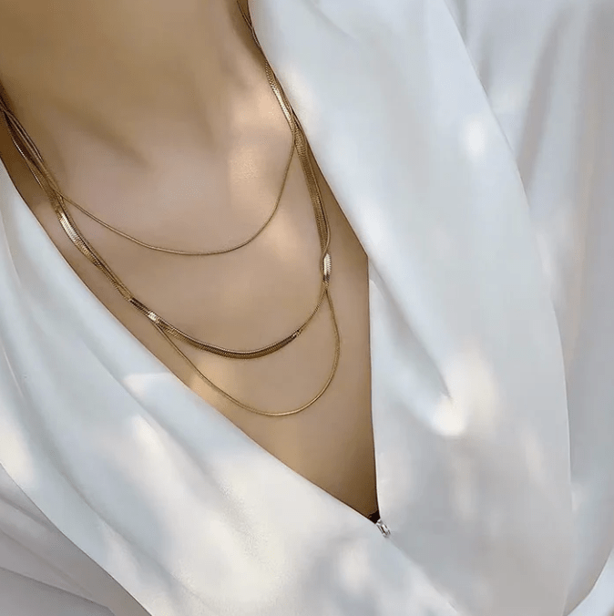 Naomi Triple Necklace - Kallesia