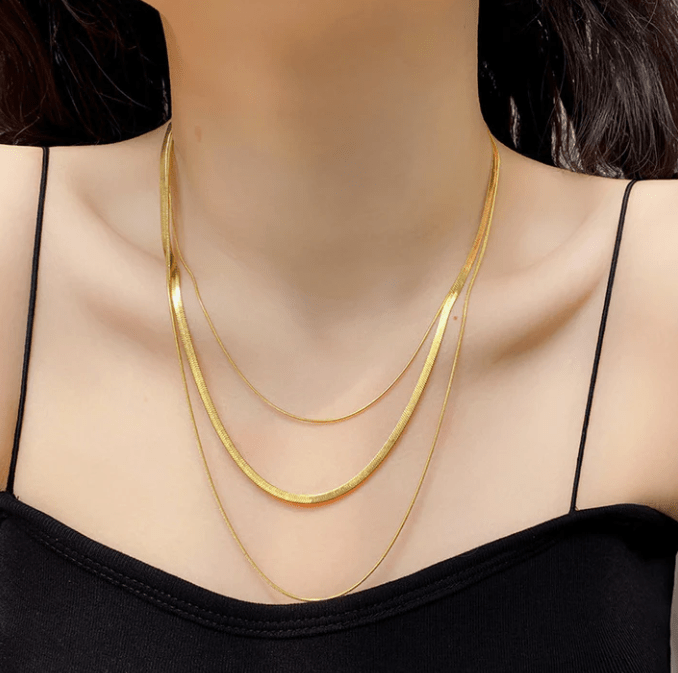 Naomi Triple Necklace - Kallesia