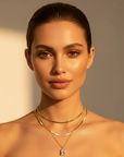 Lisa Double Layered Chain Necklace