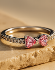 Blush Bow Ring