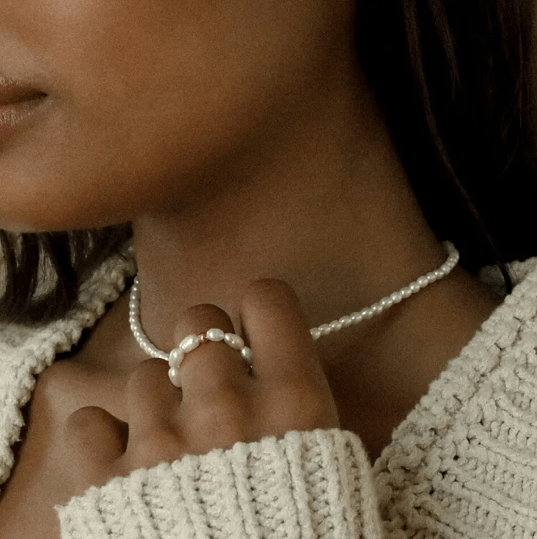 Pearl Ring - Kallesia