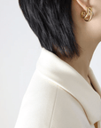 Sylvia Triple Loop Earrings - Kallesia