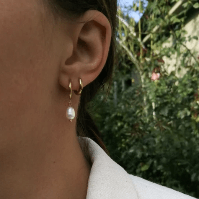Tatiana Pearl Earrings - Kallesia