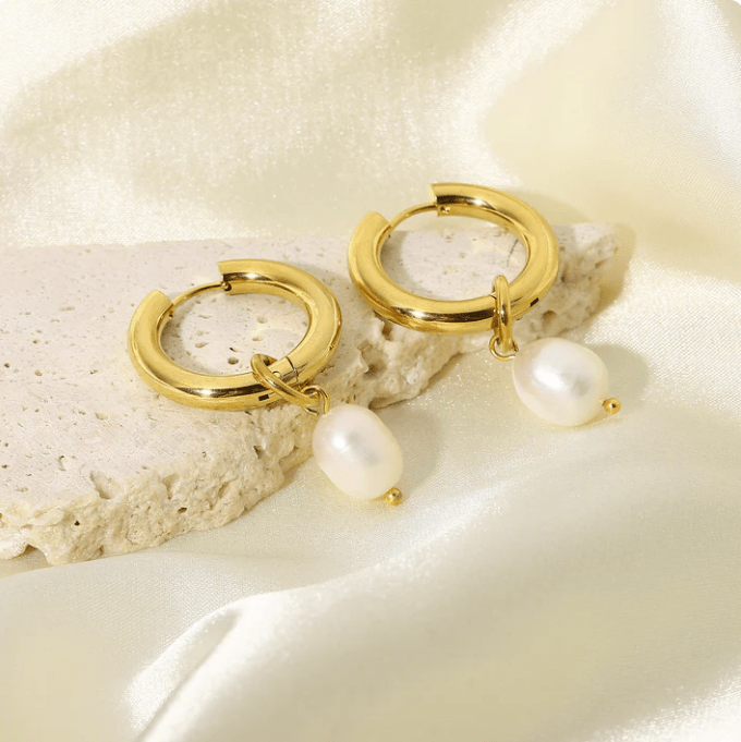 Tatiana Pearl Earrings - Kallesia