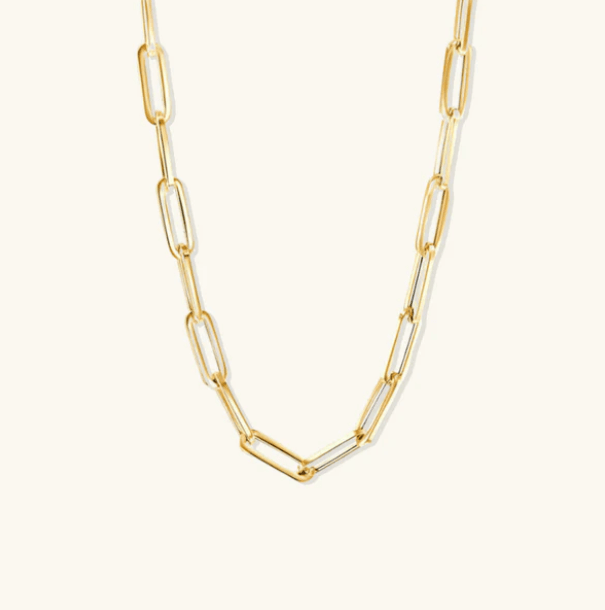 Tia Paperclip Necklace - Kallesia