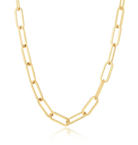 Tia Paperclip Necklace - Kallesia