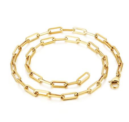 Tia Paperclip Necklace - Kallesia