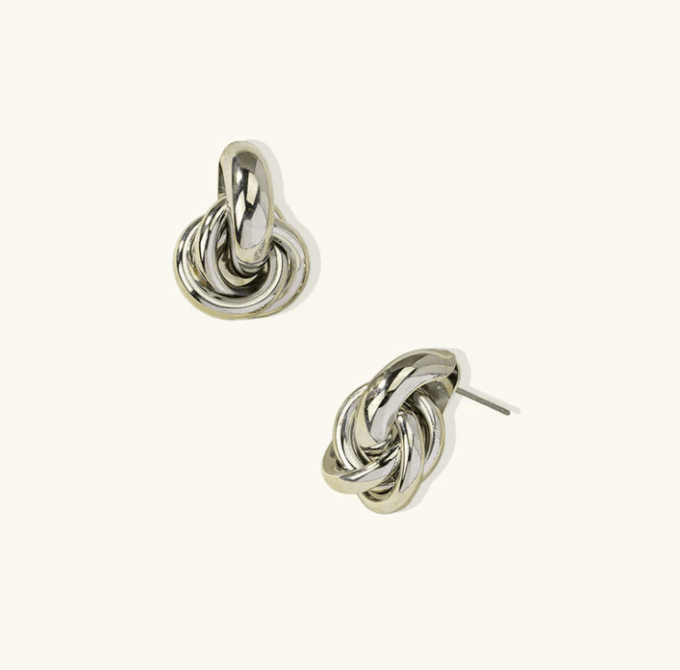 Twisted Hoop Earrings - Kallesia